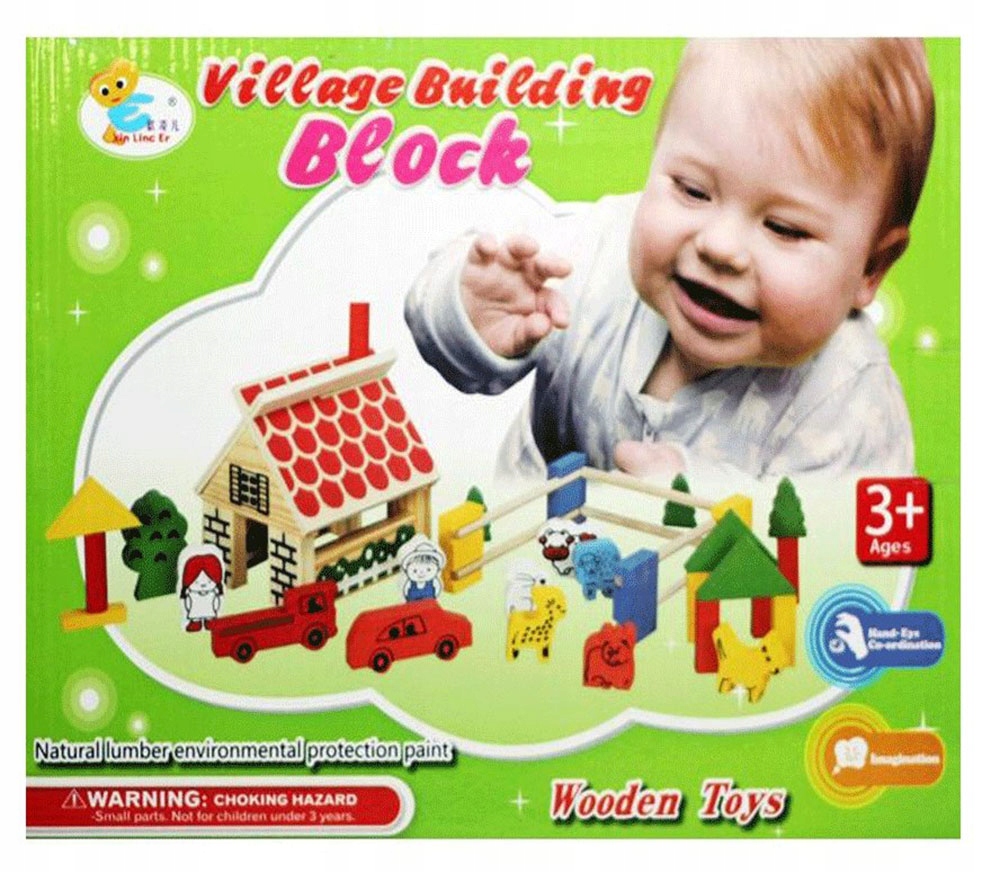 DREWNIANA FARMA FIGURKI ZAGRODA KLOCKI Płeć chłopcy