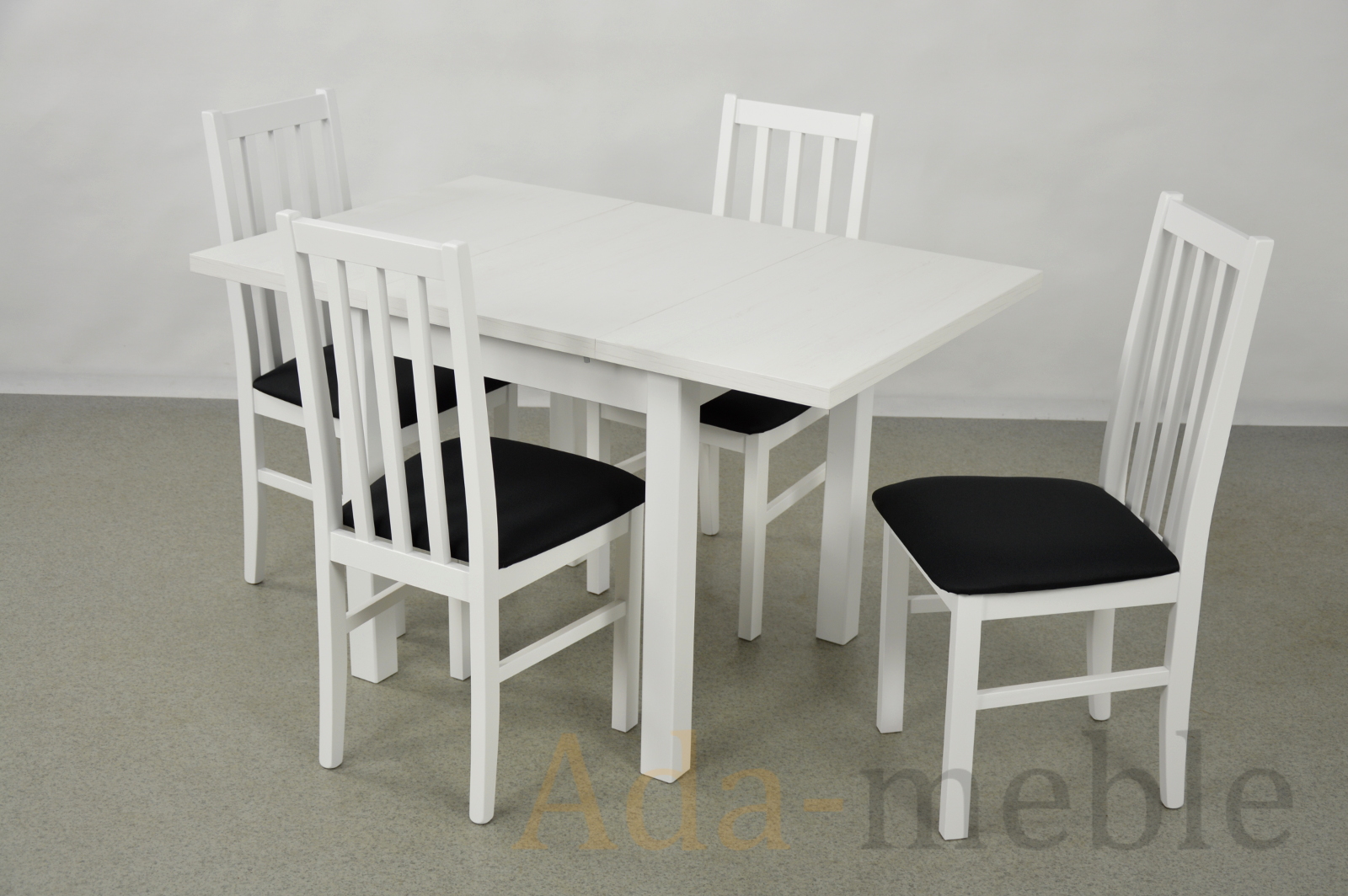 Rozkładany stół 90x90 cm drewniany różne kolory Materiał drewno