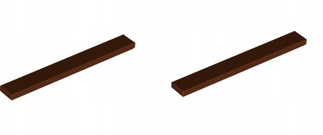 

Lego Płytka płaska 1x8 brązowy 4585337 4162 - 2szt