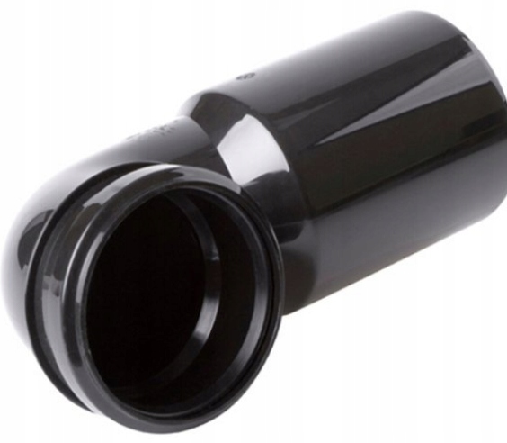 KOLANO RURA DO STELAŻA PODTYNKOWEGO FI 90 MM /110 MM