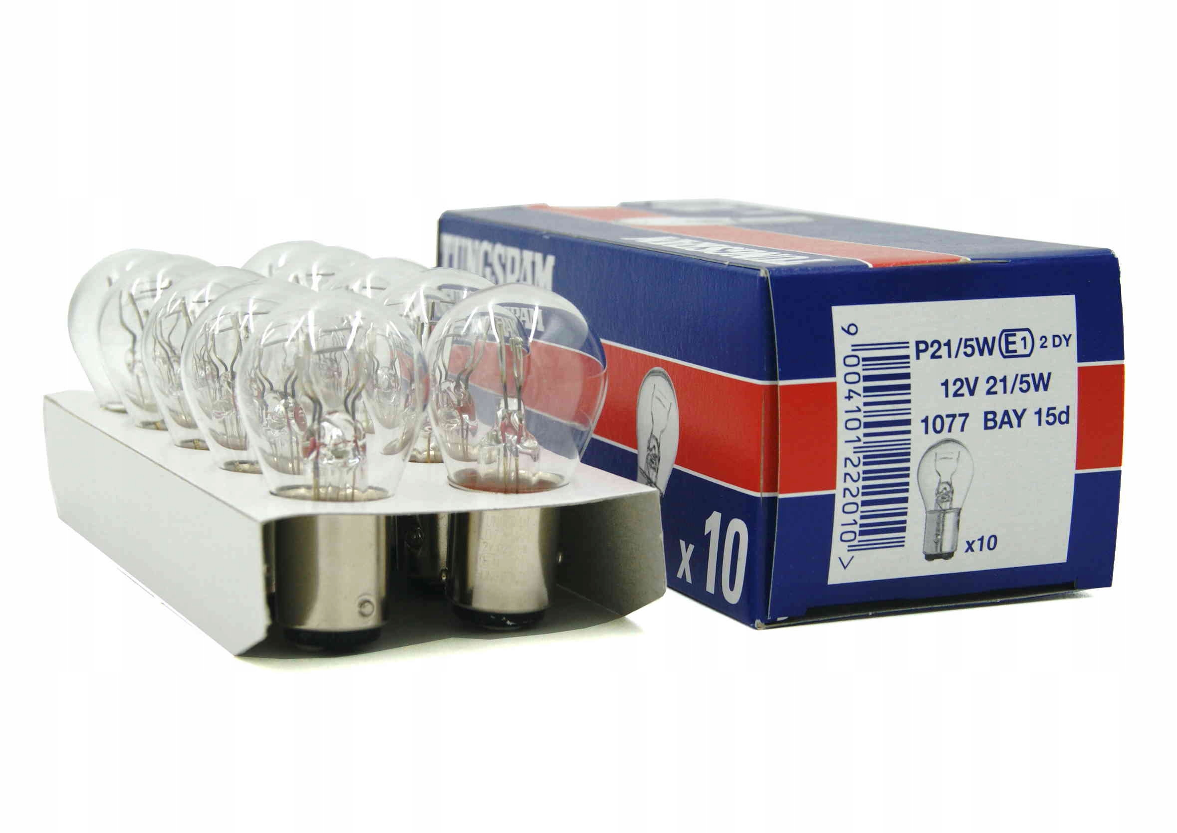 

Tungsram Żarówka Bańka 12V 21/5W BAY15d 10 Szt.