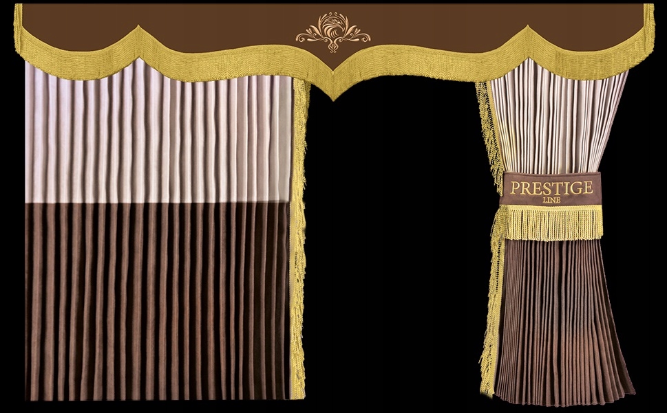 ZASŁONY KABINY TIR PLISOWANE PRESTIGE - LINE MAN