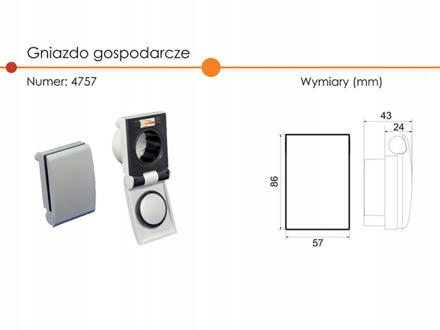 GNIAZDO SSĄCE garażowe 4757 Odkurzacz Centralny EAN (GTIN) 0081129853821