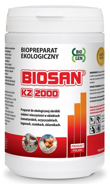 

Biosan Kz 2000 1kg Bakterie Do Szamba Oczyszczalni