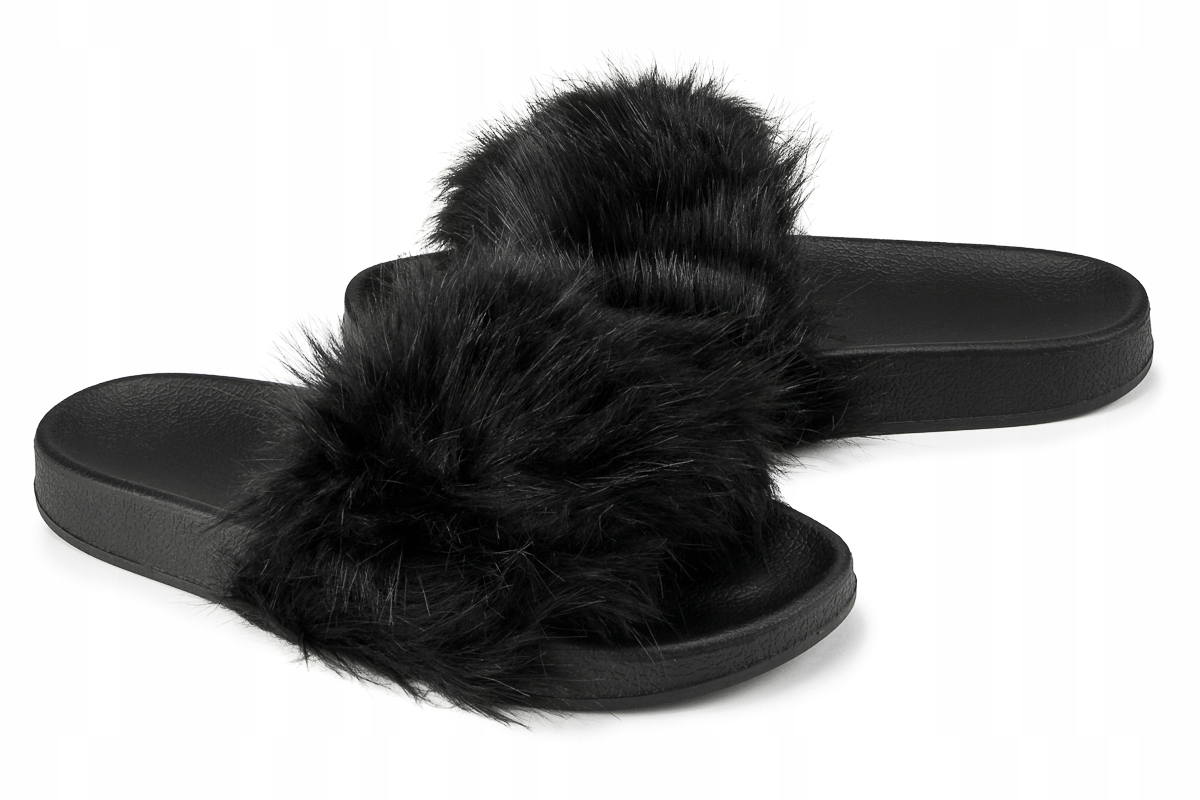 KLAPKI Z FUTERKIEM CIEPŁE KAPCIE MIĘKKIE FUTERKO P5 Marka inna