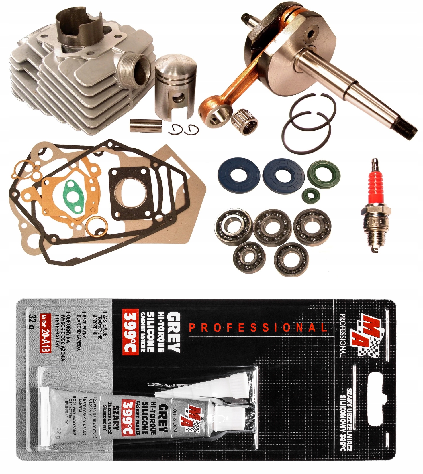 6435 - Цилиндрический вал подшипника ROMET hogar карманный велосипед 50 ccm