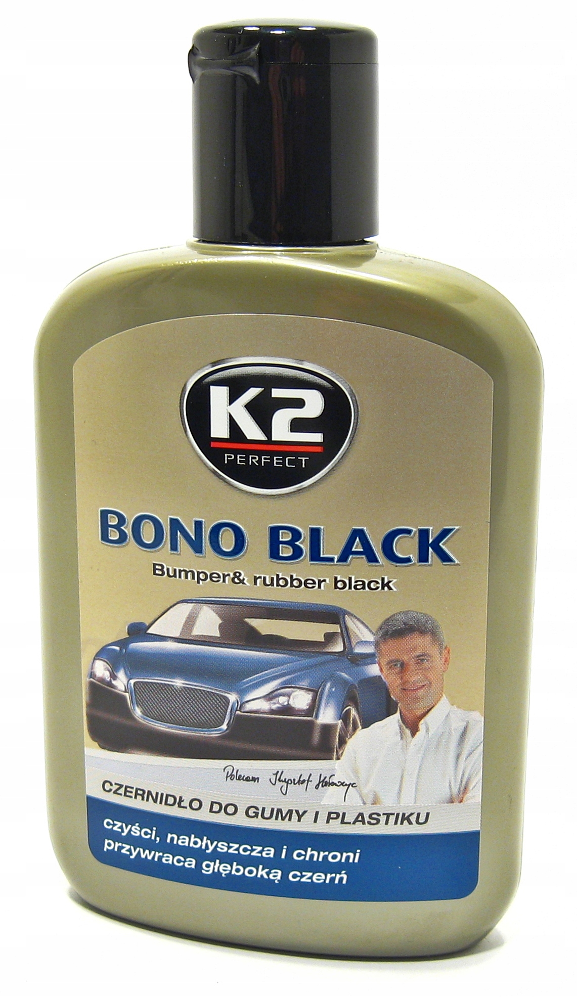 

K2 Bono Black czernidło do gumy plastiku zderzaków