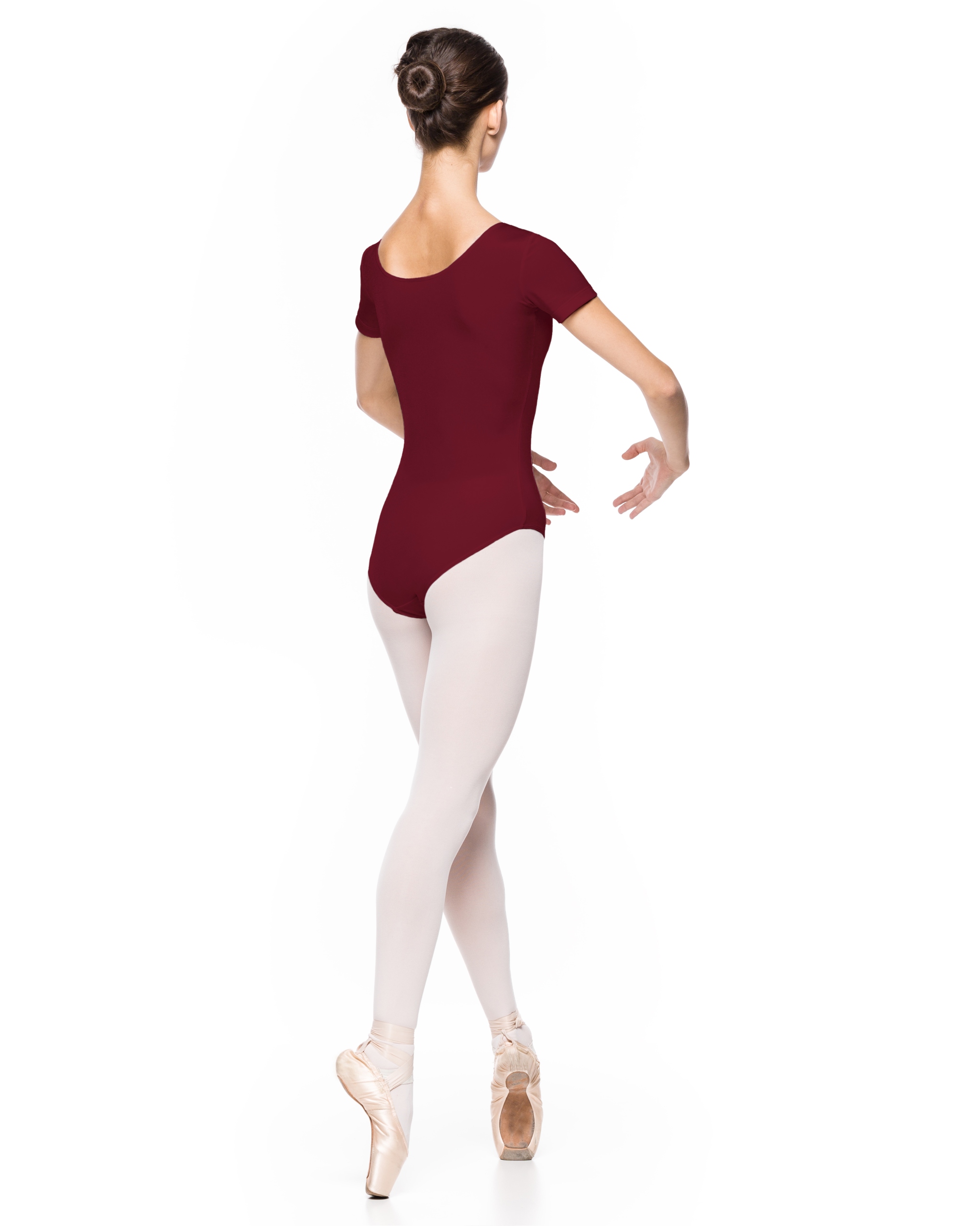 Гимнастический балетный костюм бордовый X3 GBO XS модель Carmen