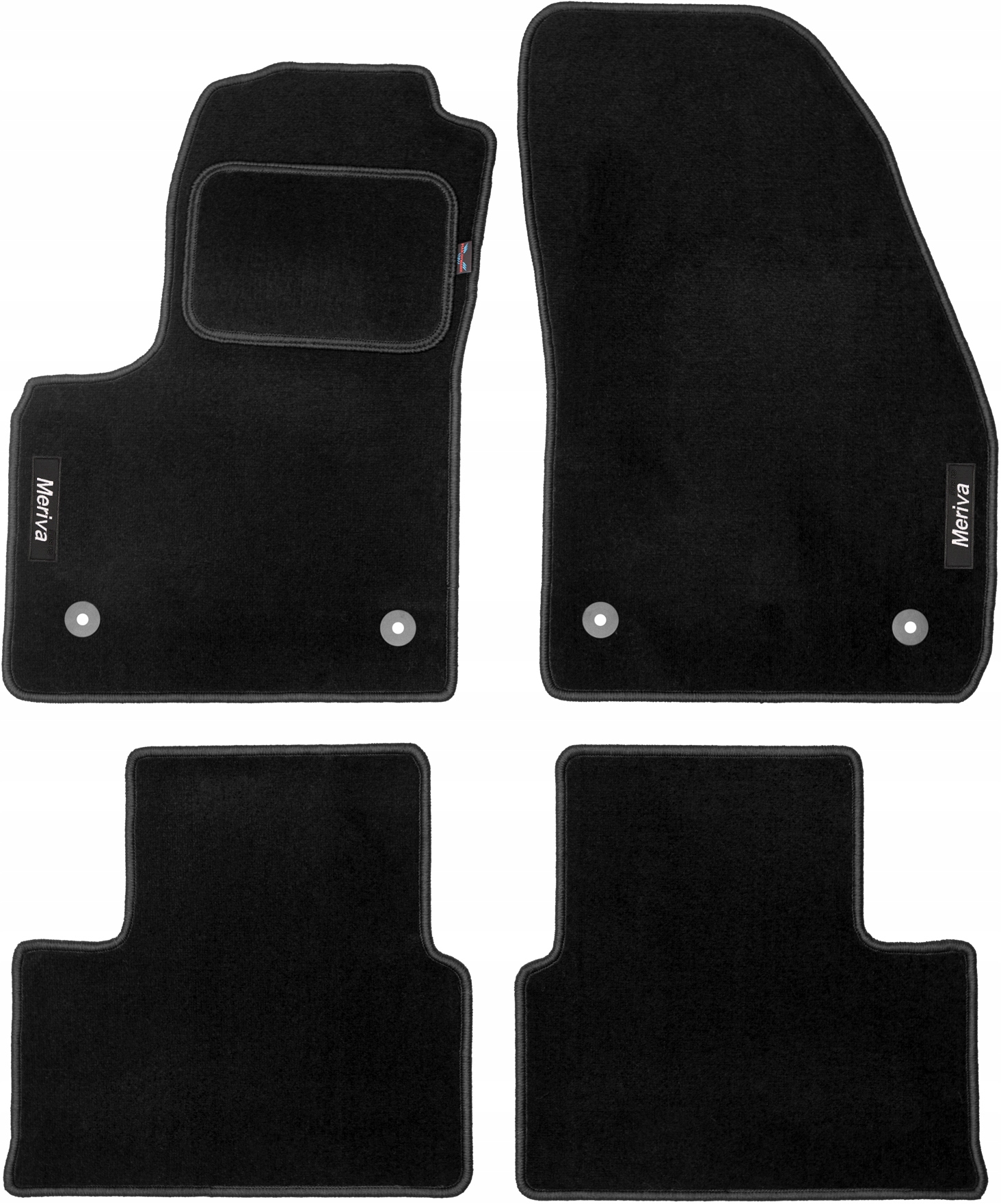 

Opel Meriva B 2010-2017 Dywaniki welurowe Wgrzew