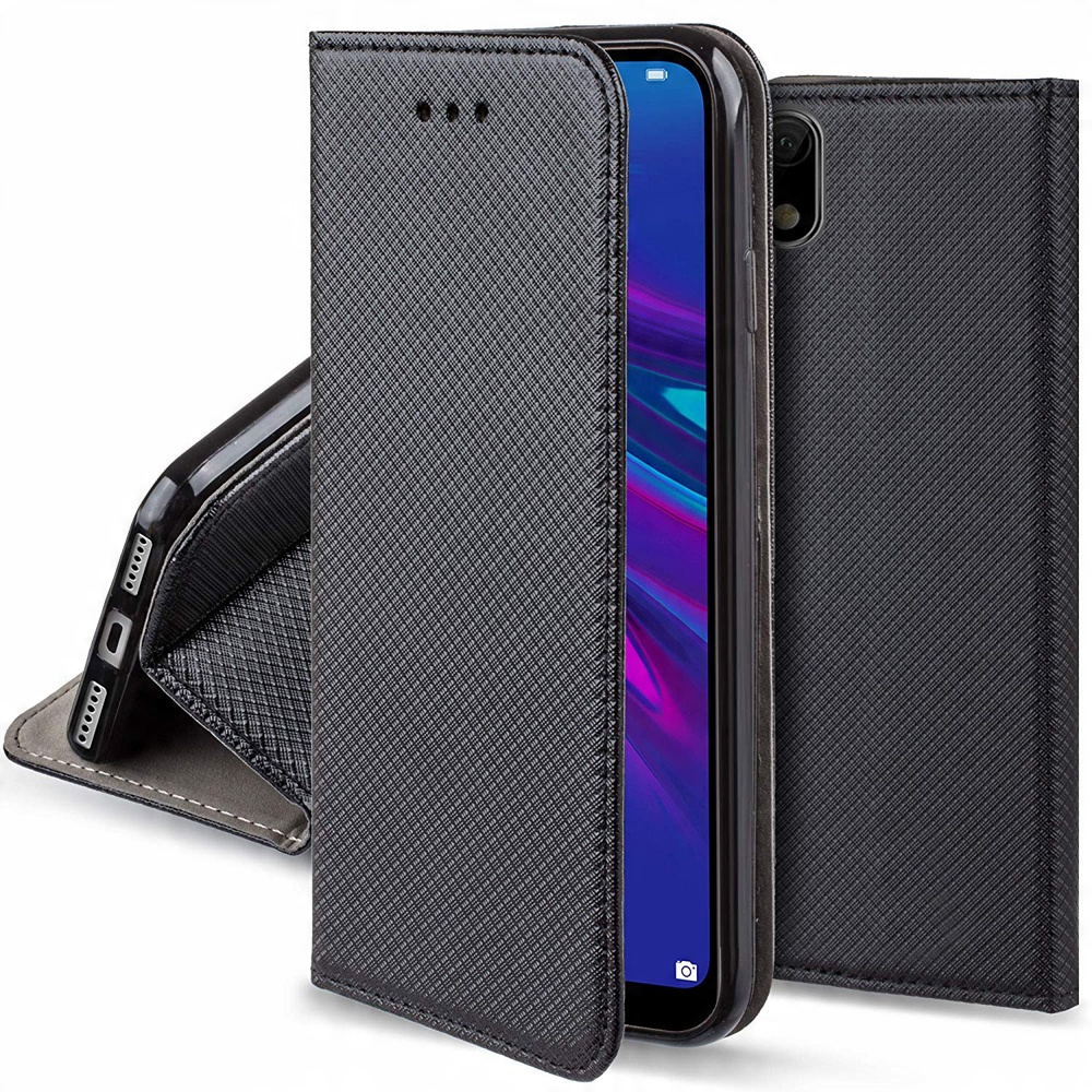 

Etui Smart Magnet + Szkło 9H do Huawei Y5 2019