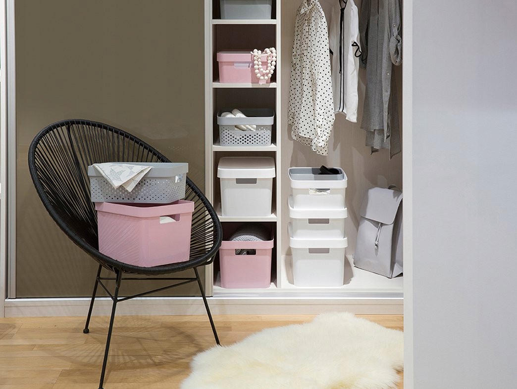 CURVER KOSZYK POJEMNIK Z PRZYKRYWKĄ INFINITY 11L Marka Curver