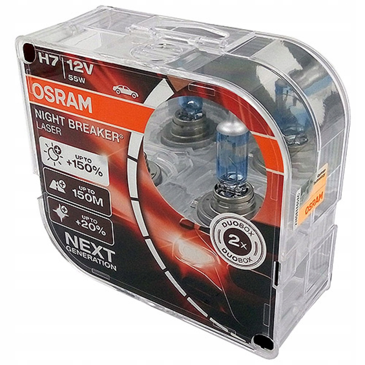 Osram Night Breaker Laser H7 next Generation, +150% mehr