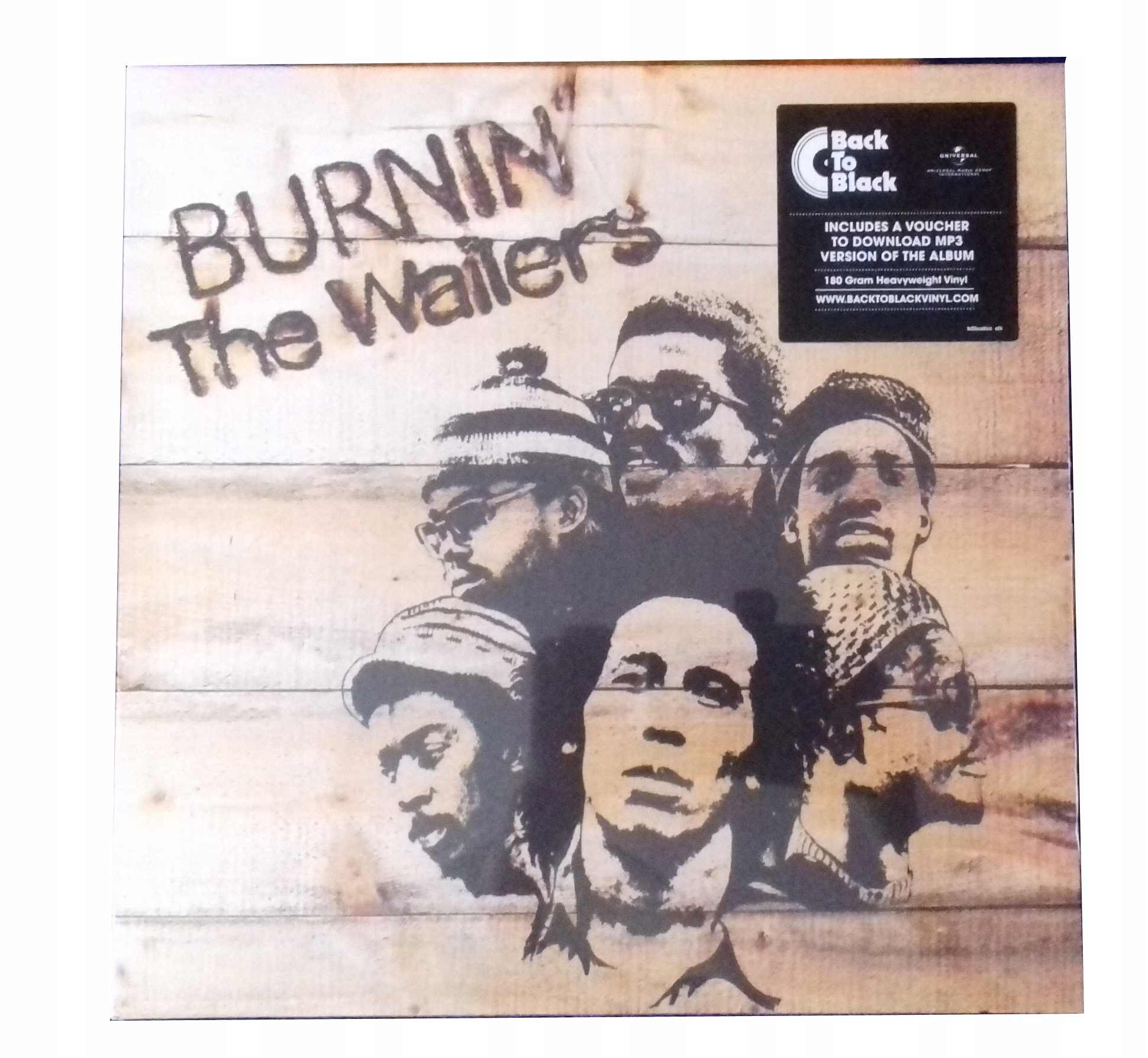 Bob Marley The Wailers: Burnin [winyl]folia