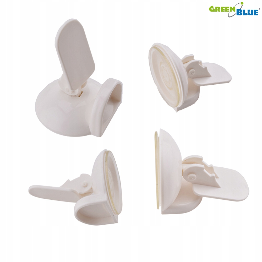 2x BLOKADA ZABEZPIECZENIE DRZWI PRZESUWNYCH SZAF Kolor biel