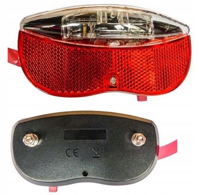 

Lampka rowerowa tylna na bagażnik 160269 2K XC-986
