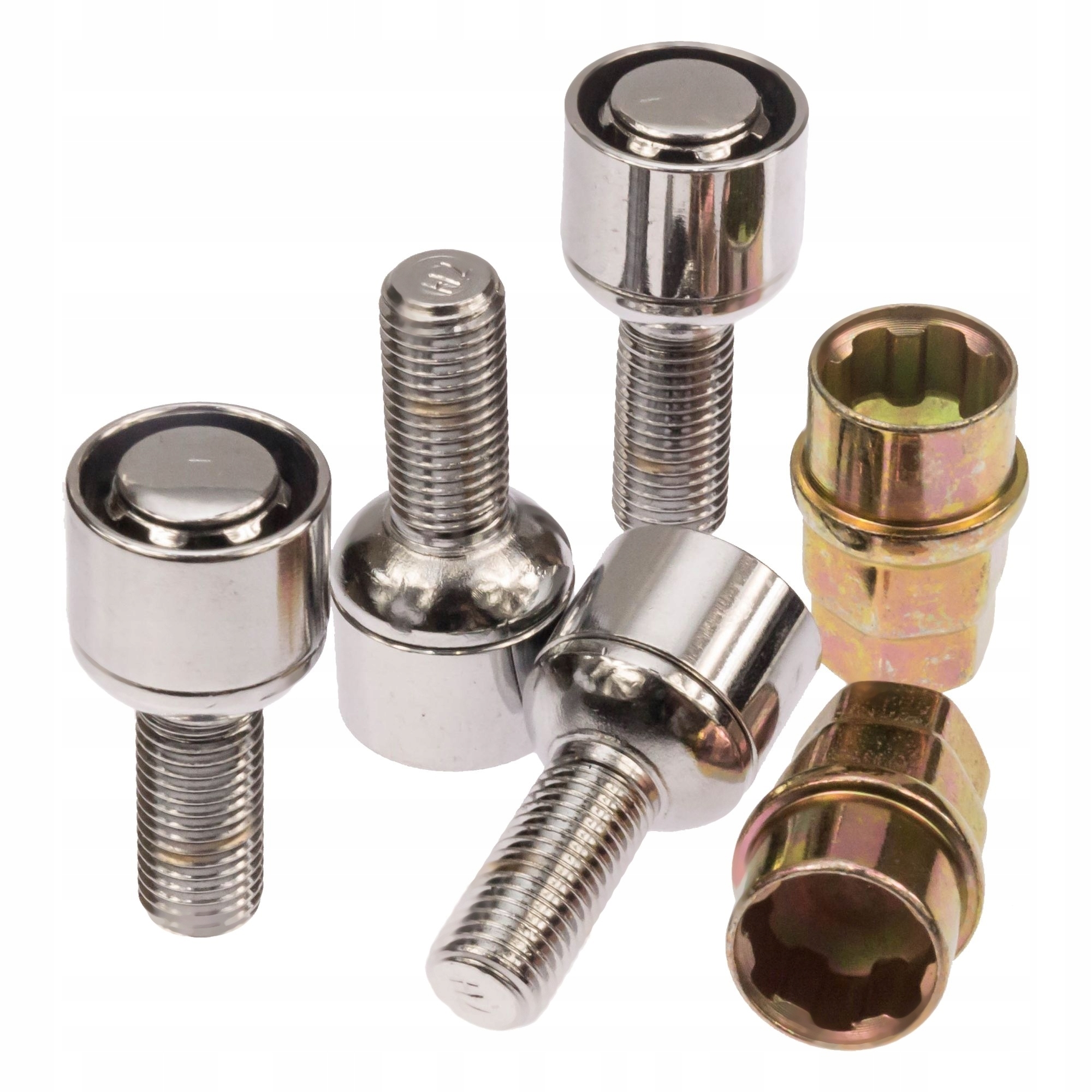 

Śruby zabezpieczające do felg kól M12x1.5 Kula