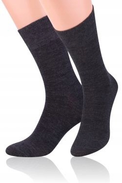 STEVEN skarpety MERINO WOOL 130 melanż # 44-46