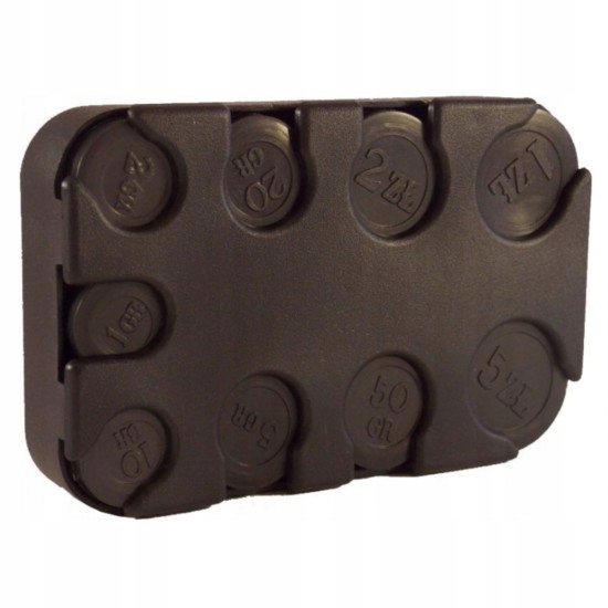 KASETA NA BILON MONETY BILONOWKA PORTFEL ETUI Orientacja pozioma