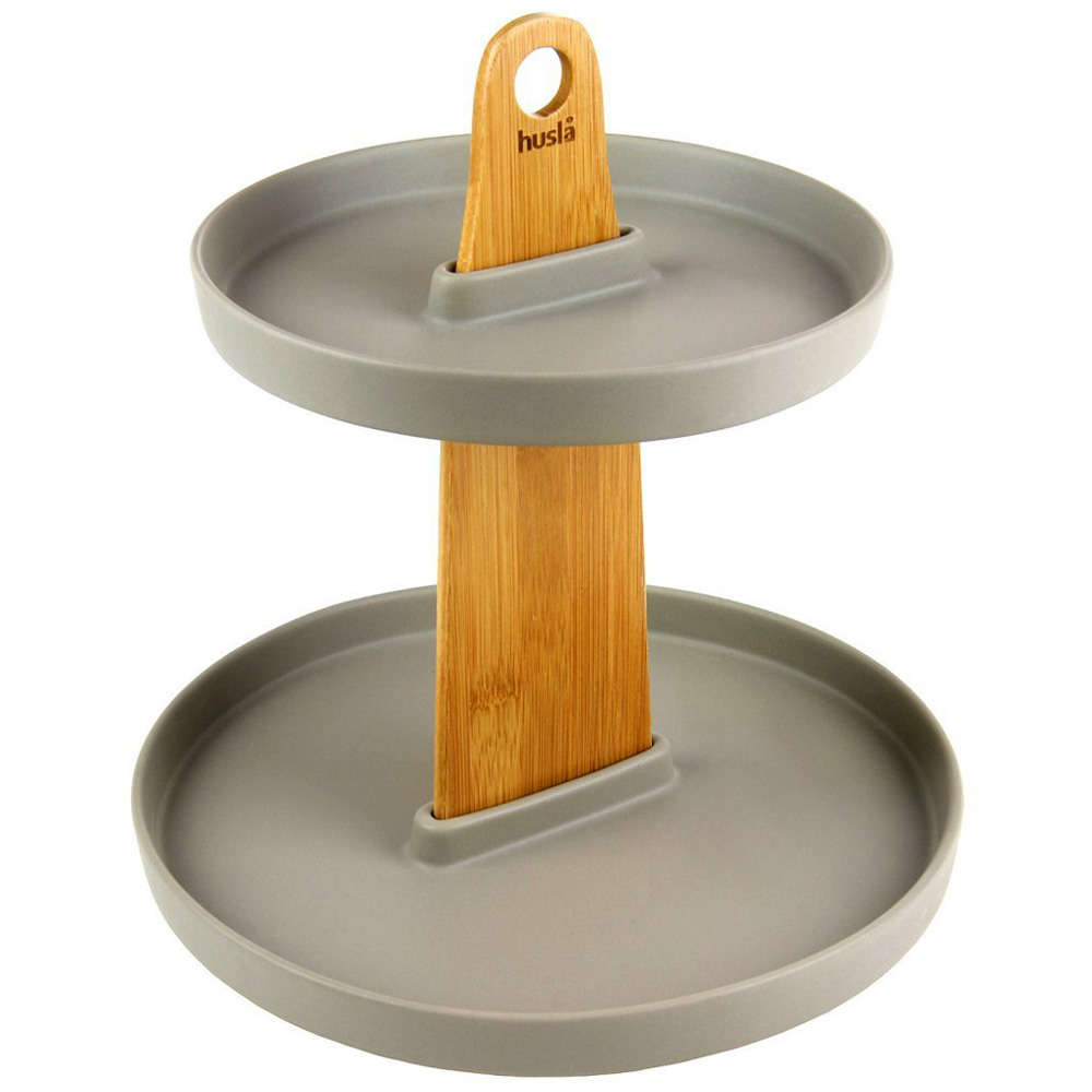 HUSLA PATERA CERAMICZNA DWUPOZIOMOWA BAMBUS. 73975