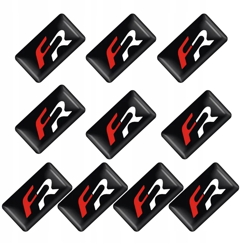 

Logo Emblemat 3D Fr Seat wnętrze kierownica 18x11