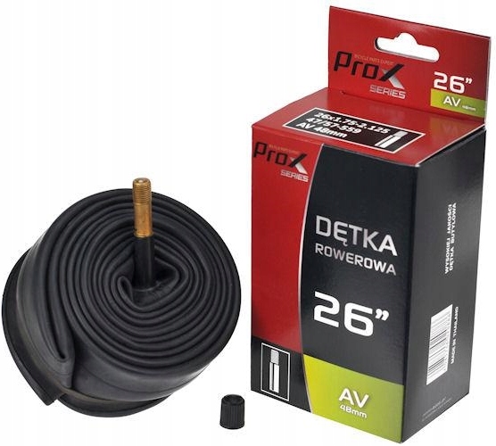 

Dętka ProX 26x1.75-2.125 Av 48mm samochodowy