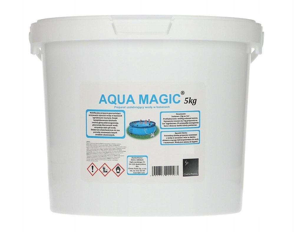 

Aqua Magic 6W1 Chlor Granulat Do Basenu 5 kg