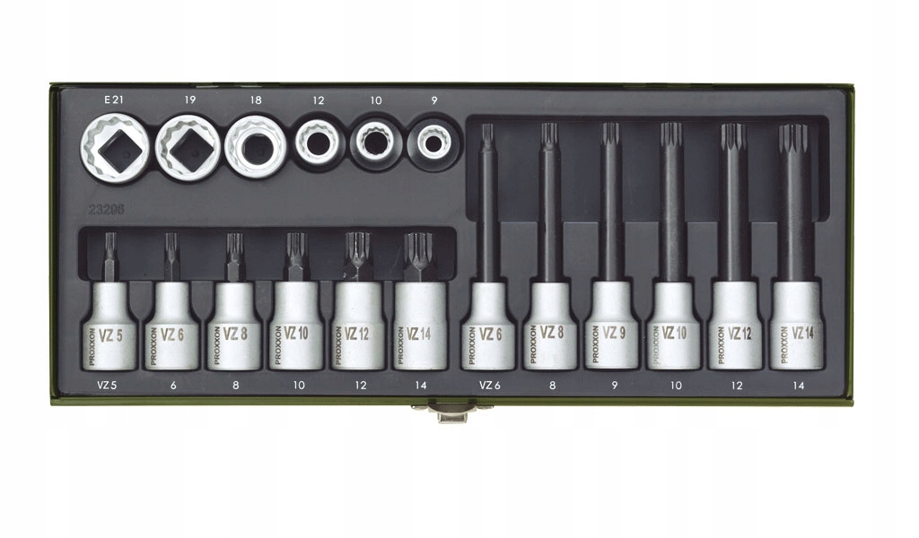 

Proxxon 23296 Zestaw nasadek Spline Xzn Vz 1/2''