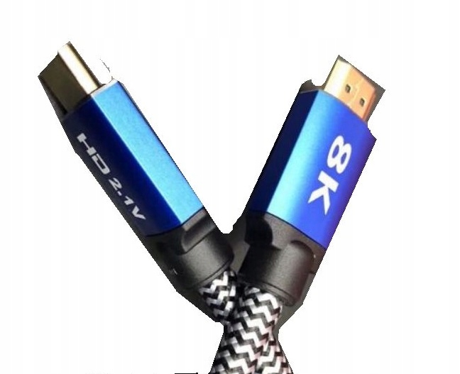 Kabel HDMI do HDMI v2.1 1m 8K 60Hz HDR