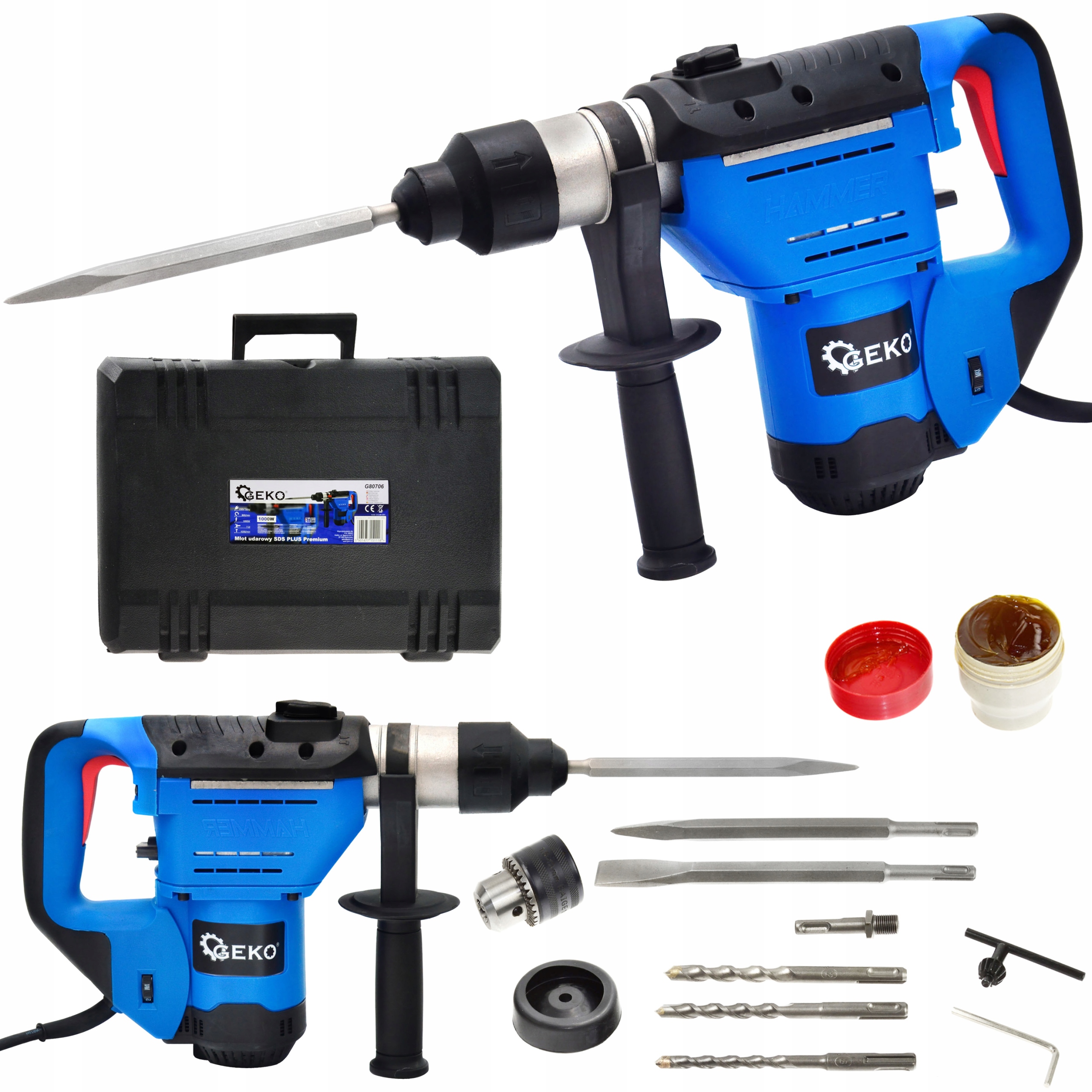 

Młot Udarowy Młotowiertarka Wiertarka Sds Plus +