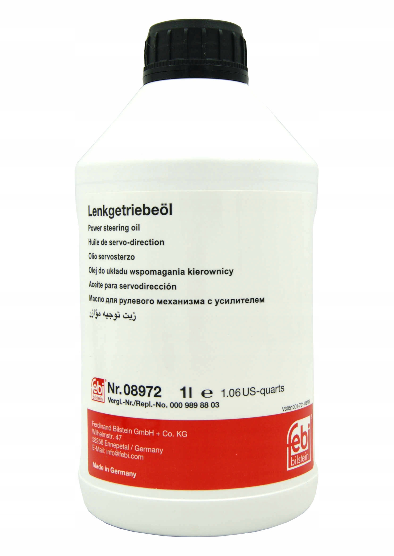 

Febi 08972 Płyn Do Wspomagania Zółty Mineralny 1L