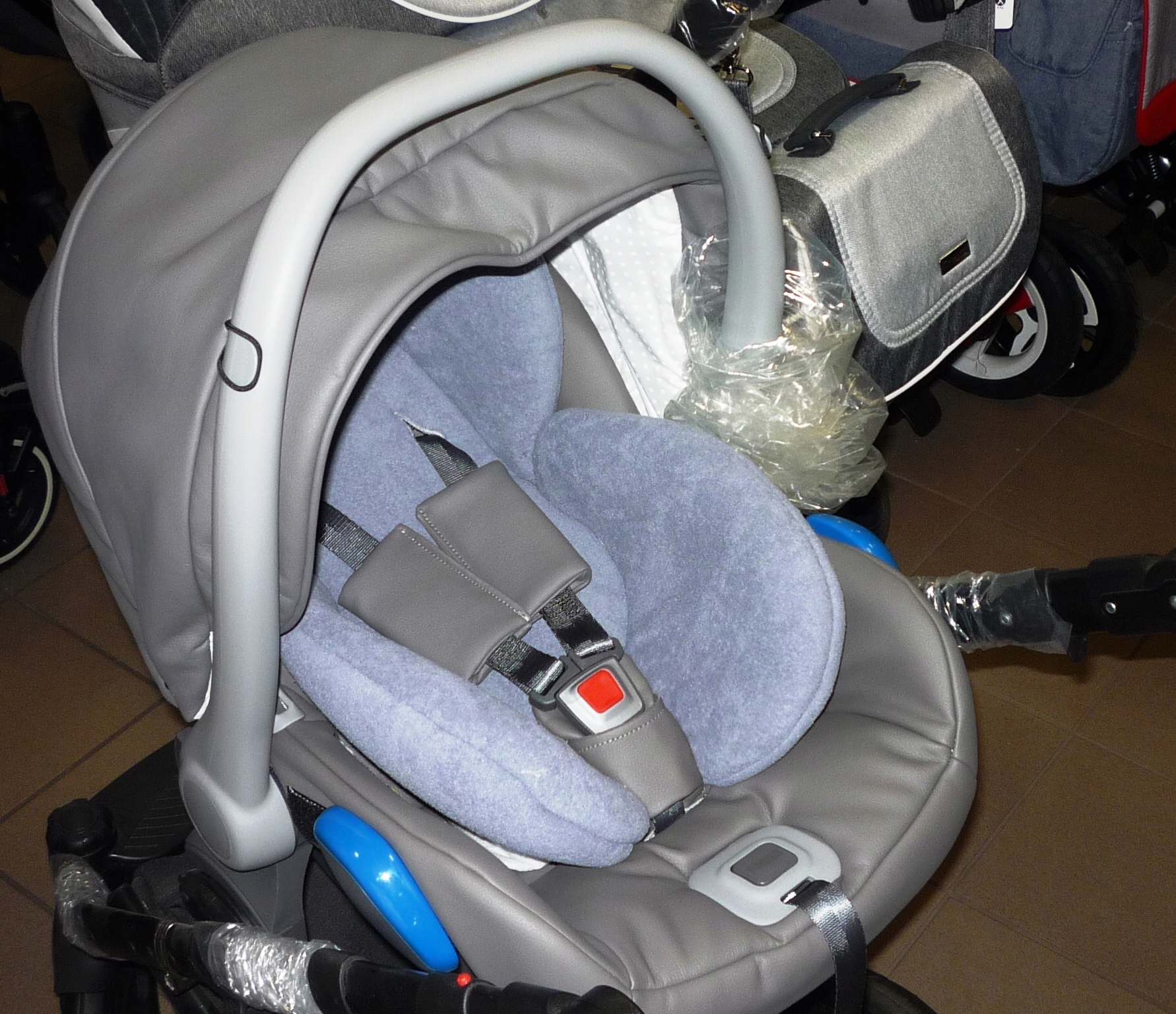 wózek MASSIMO DLX V 202 ADAMEX z KITE Zestaw 3w1