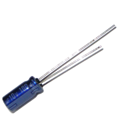 

Kondensator elektrolityczny 100uF/10V Panason. x15