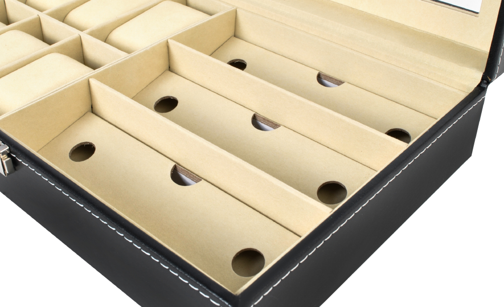 Скринька Коробка Органайзер Сумка Годинники та окуляри Матеріал екологічна шкіра