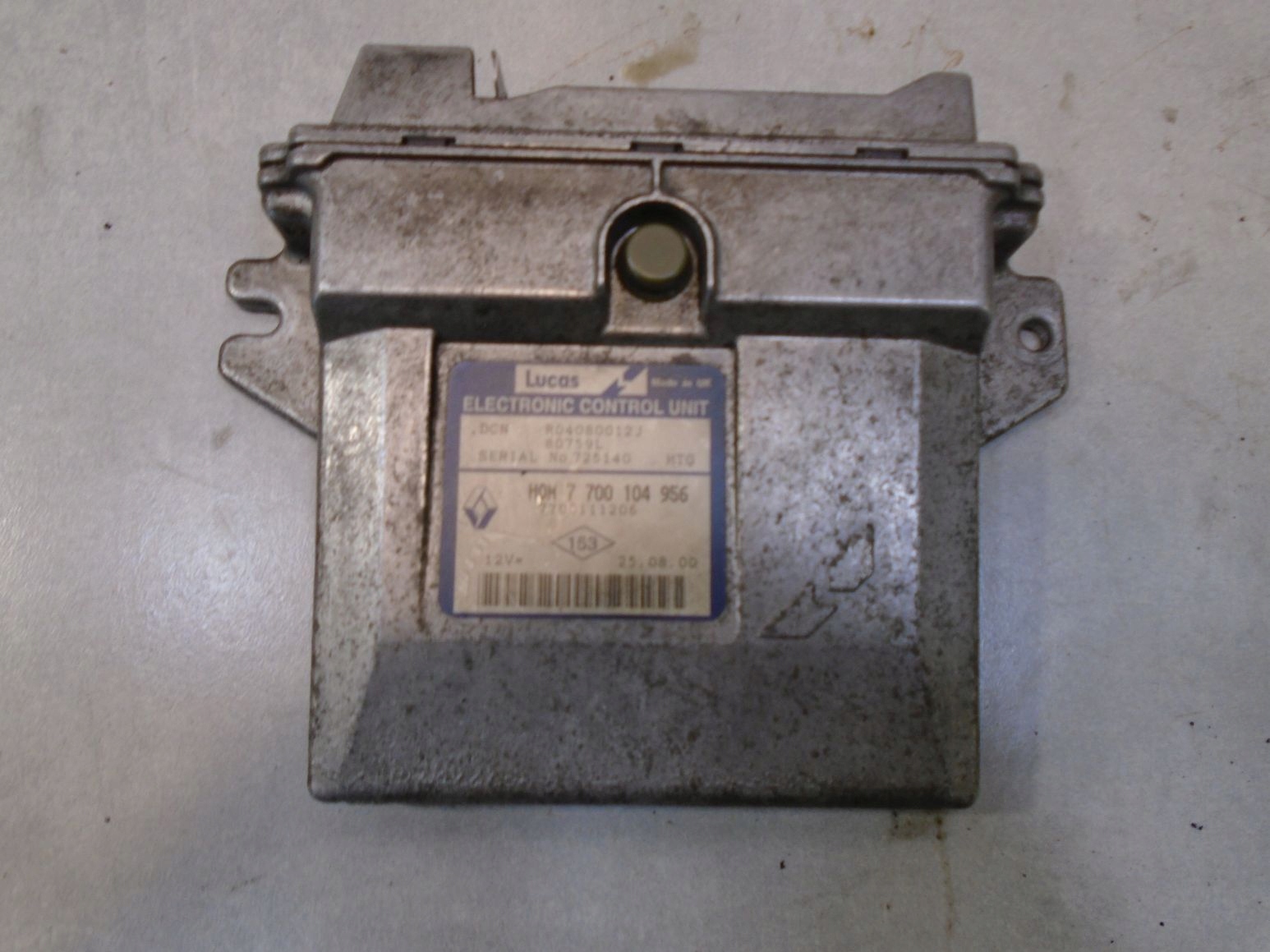 STEROWNIK SILNIKA RENAULT KANGOO 1.9D 7700111206