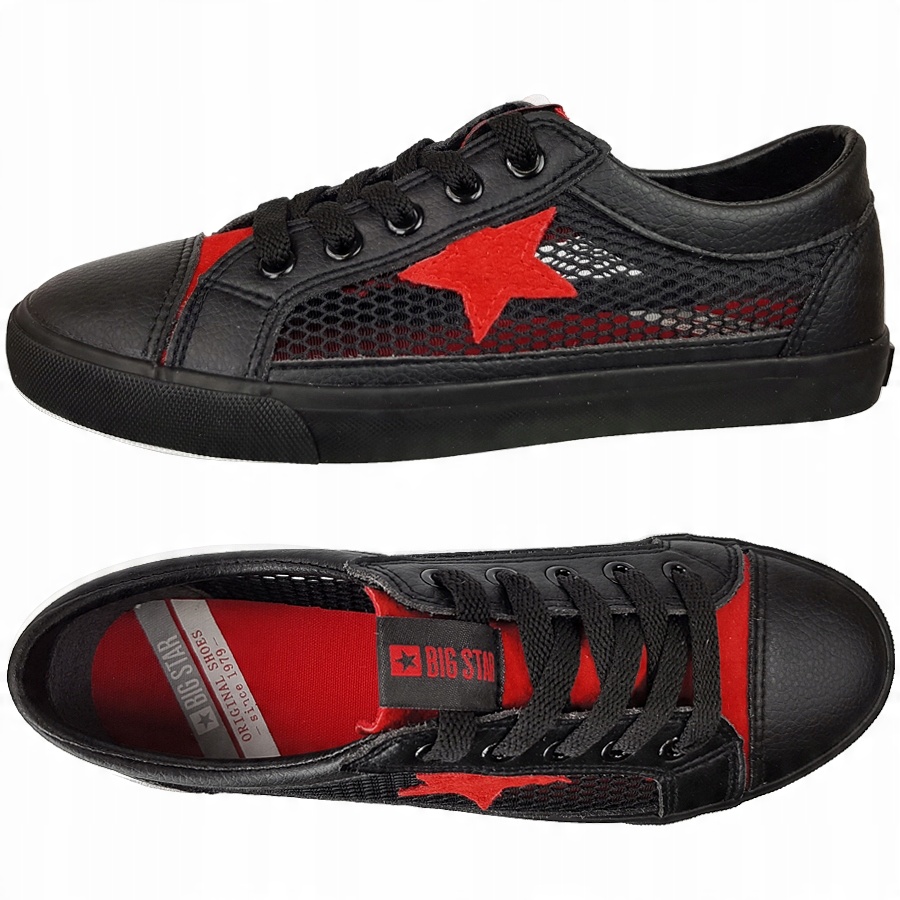 

Trampki Big Star damskie czarne DD274690 39