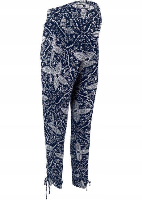 P547 SPODNIE CIĄŻOWE WE WZORY R.36/38