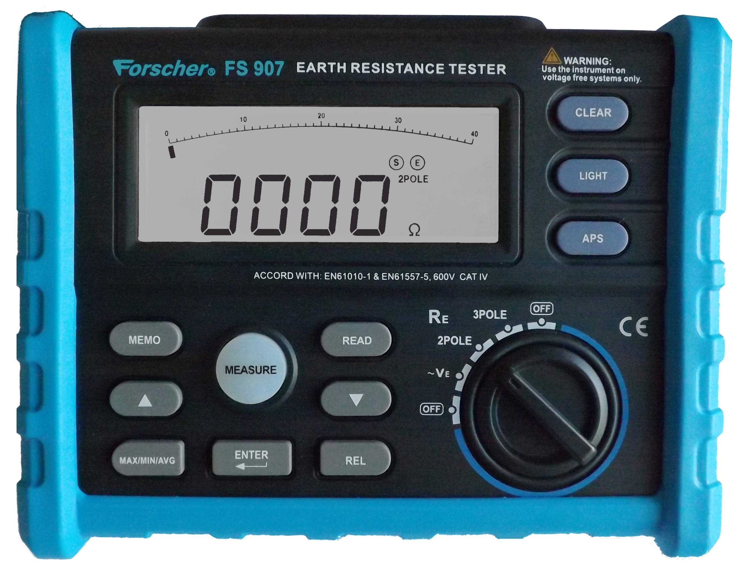 

Miernik Rezystancji Uziemienia FS907 Forscher Wzor