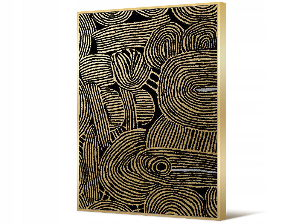 Черно белые картины с золотом