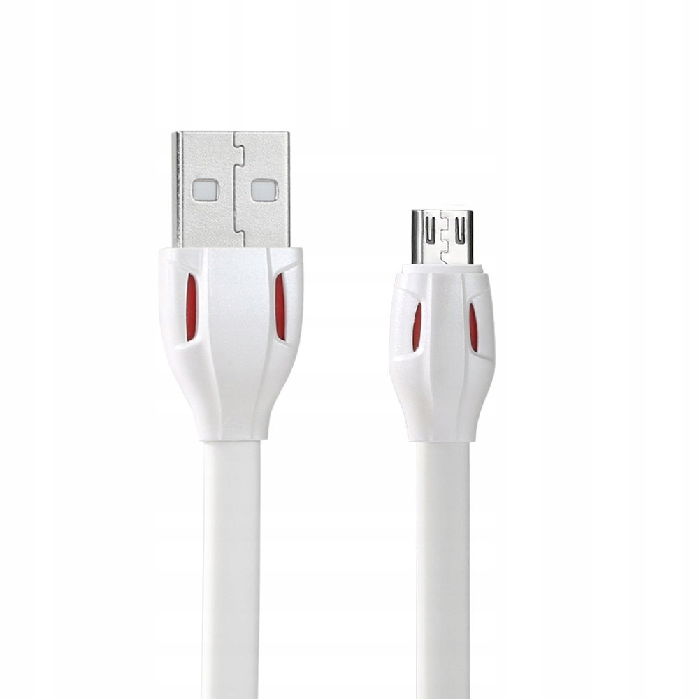 

Remax RC-035m płaski kabel Usb / micro 1M Biały