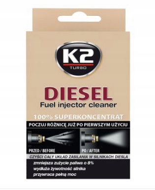 

Dodatek Do Czyszczenia Wtrysków K2 Diesel 50ml