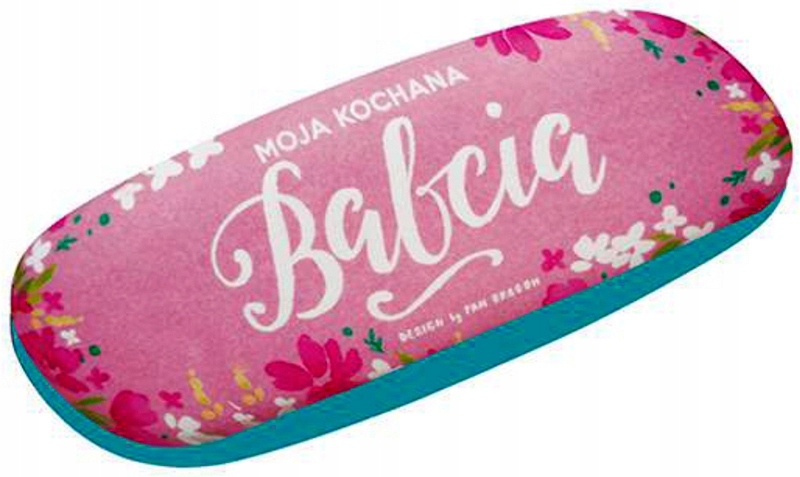 ETUI NA OKULARY MOJA KOCHANA BABCIA GARDEN 2
