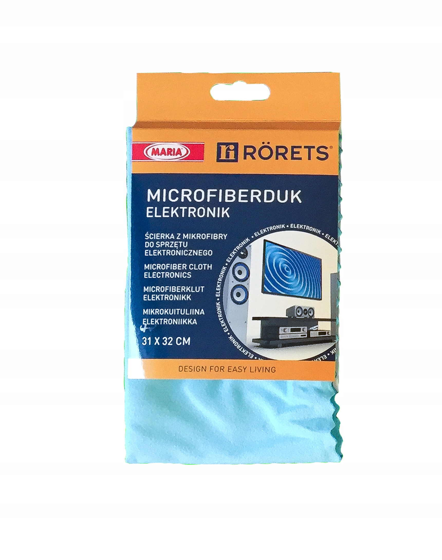 

Ścierka mikrofibry sprzętu elektronicznego Rorets