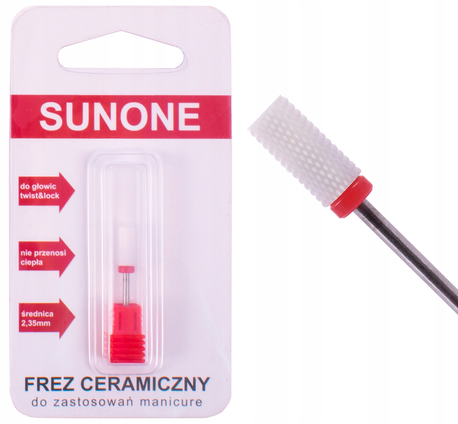 

Frez Ceramiczny Walec Delikatny Sunone do hybryd