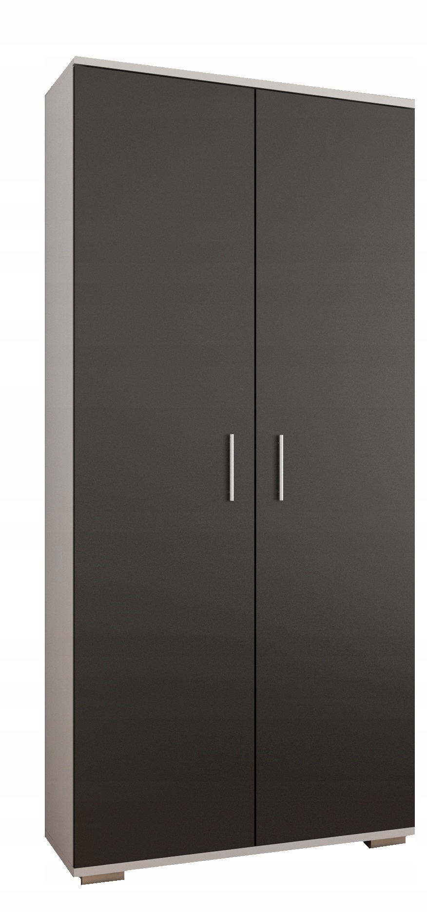 

Szafa California dwudrzwiowa D2 80 CM Biało-czarny