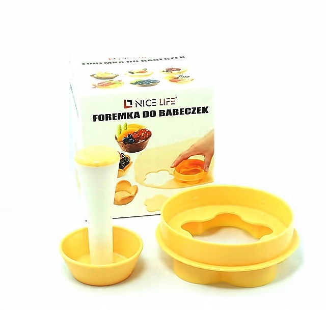 

Forma Muffinki Foremka Babeczki wykrawacz kwiatek