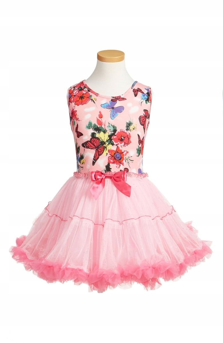 

sukienka Motyle Print urodziny sesja N209 104 110