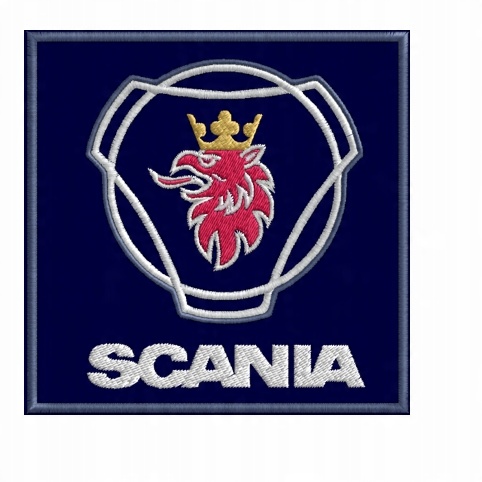 

Scania Termo Naszywka Haft 80x80mm