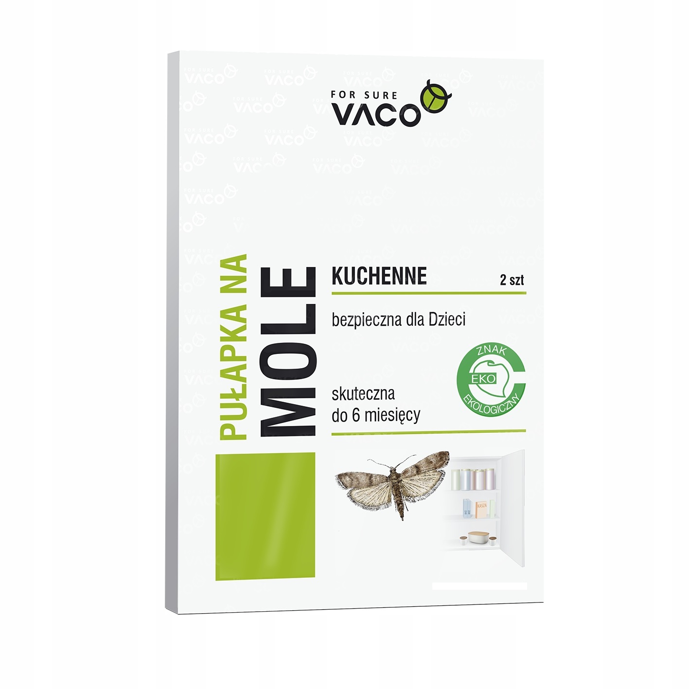

Vaco Eco Pułapka Na Mole Kuchenne Spożywcze 2 szt.