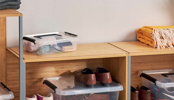 POJEMNIK PUDEŁKO Z POKRYWĄ ORGANIZER 12L Z RĄCZKĄ Płeć Chłopcy Dziewczynki