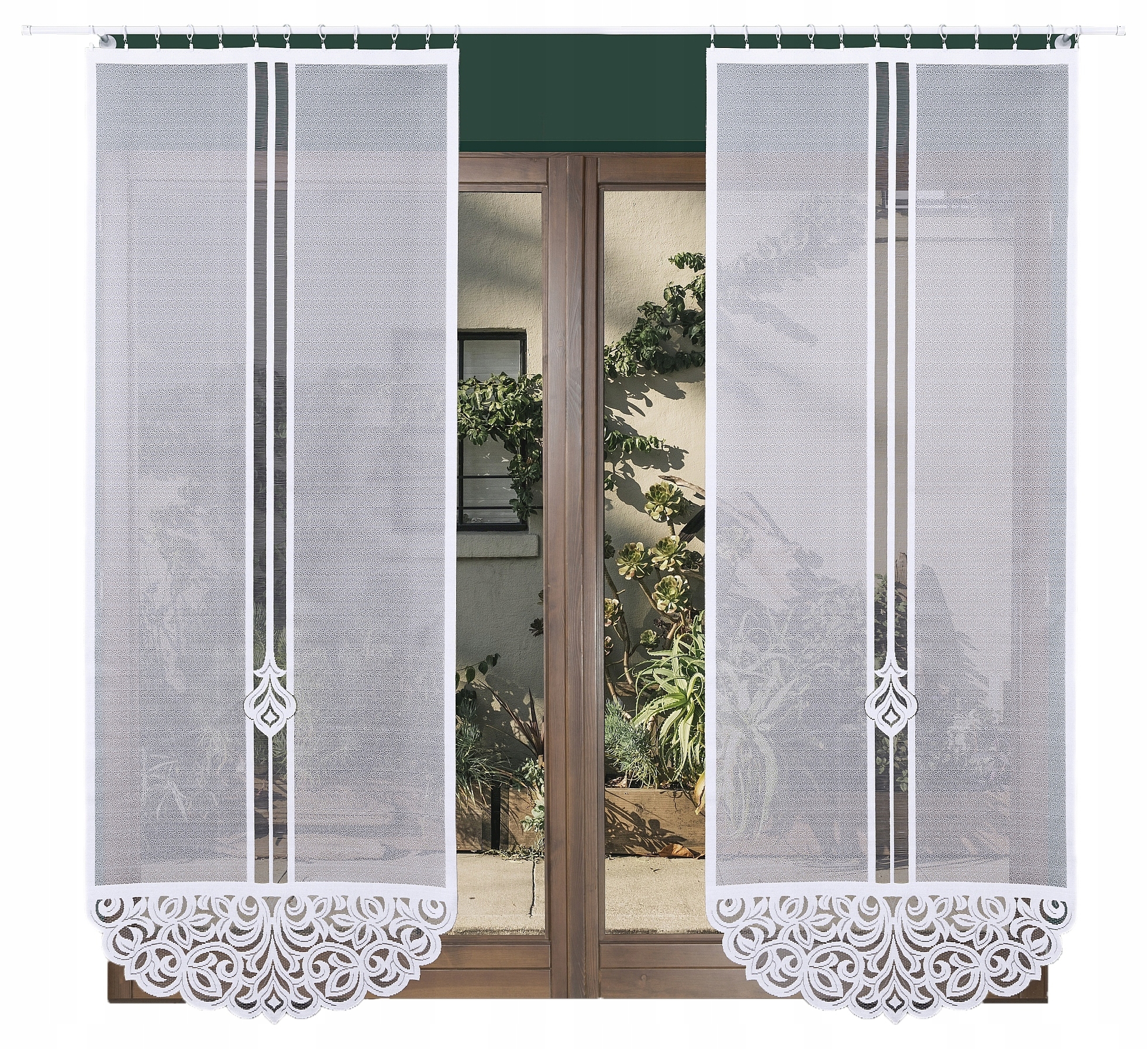 

Panel Ażur Firana Gotowa Żakard 90x230 Zuri
